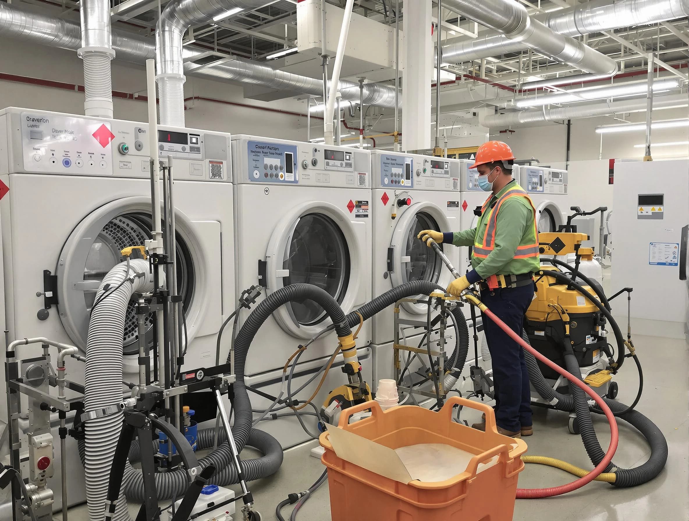 Commercial-grade dryer vent cleaning by Chamberlayne Dryer Vent Cleaning in Chamberlayne