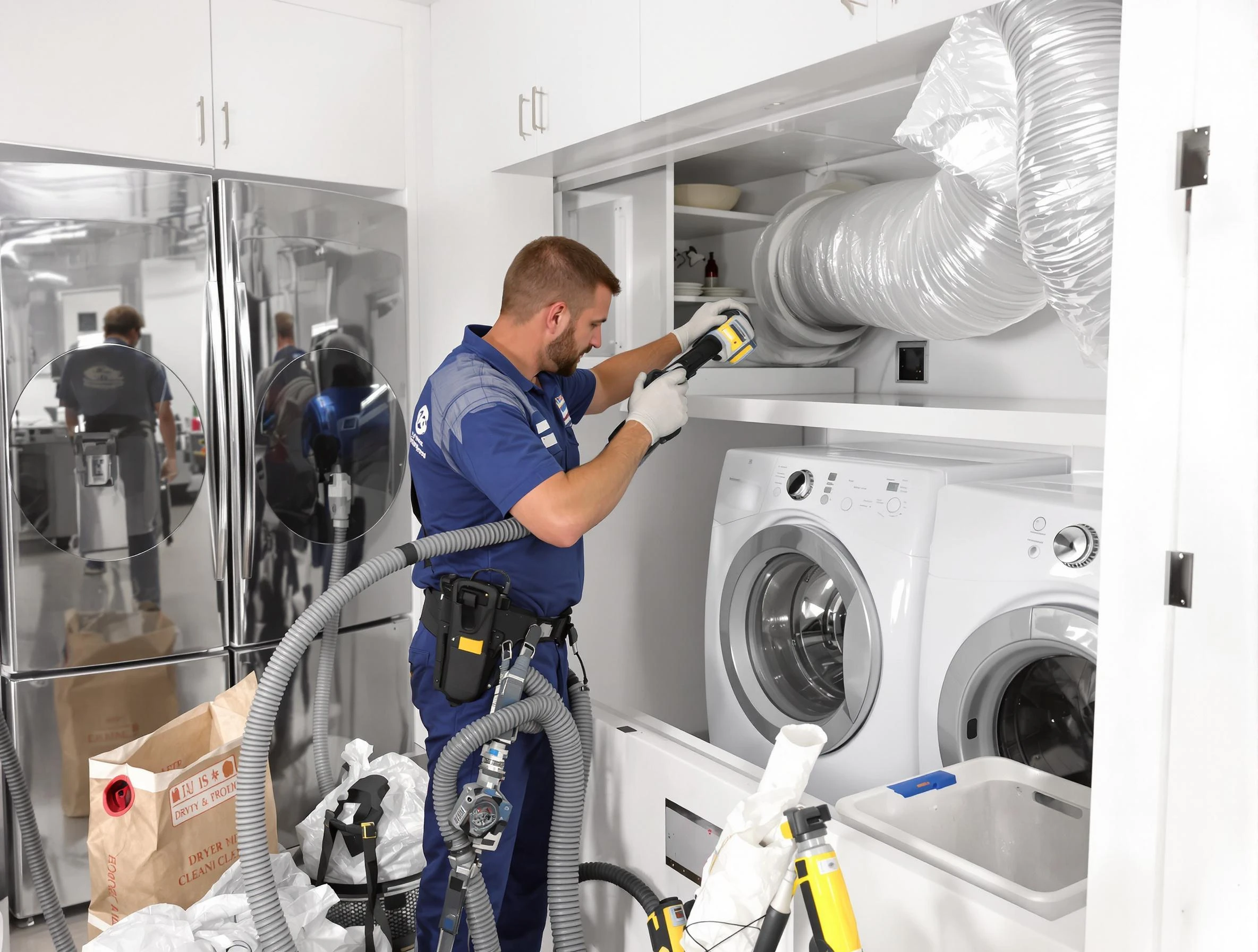 Professional duct cleaning by Chamberlayne Dryer Vent Cleaning in Chamberlayne