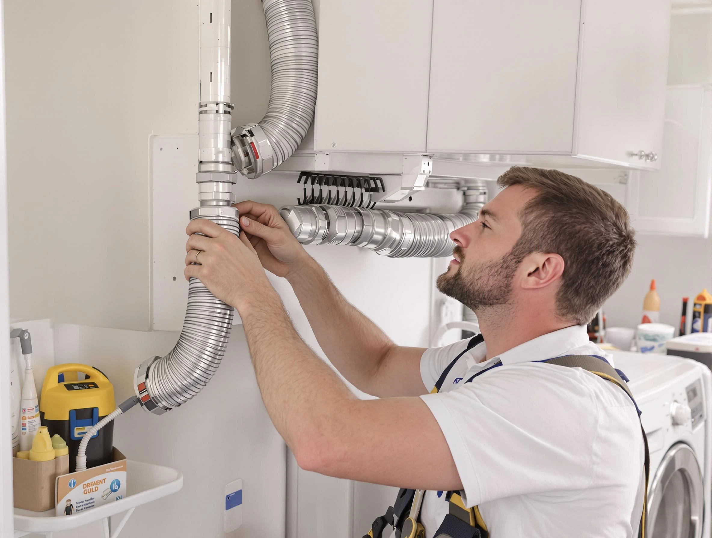 Professional dryer vent repair and installation by Chamberlayne Dryer Vent Cleaning in Chamberlayne
