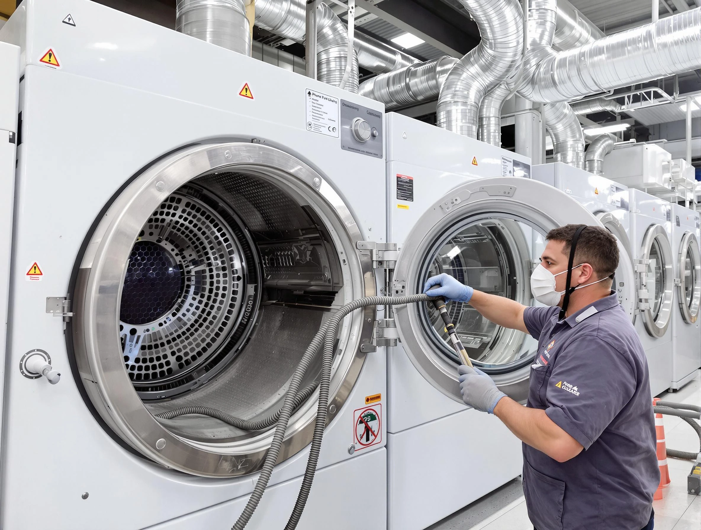 Industrial-grade dryer vent cleaning by Chamberlayne Dryer Vent Cleaning in Chamberlayne